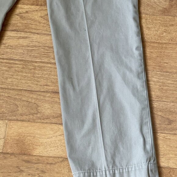 Banana Republic Emerson Chino Pants Mens Size 36 x 30.5 Khaki Flat Front Preppy - Picture 9 of 15